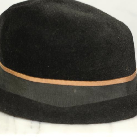 Encore Kutz Black Wool Cloche Hat main image 6